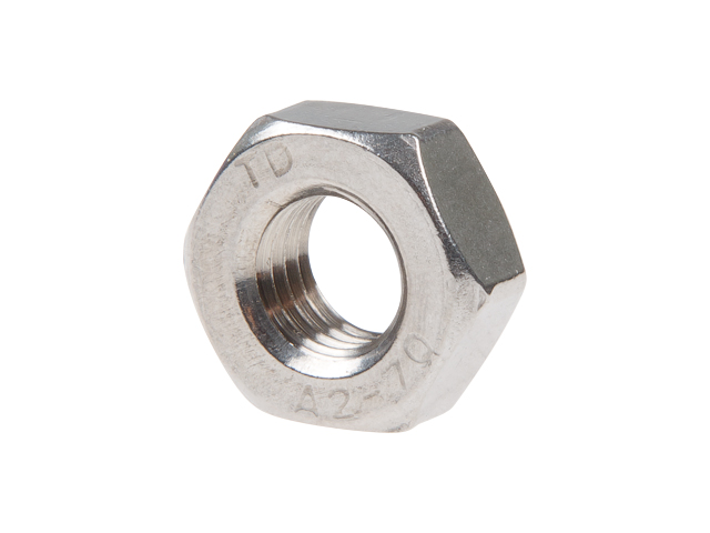 Купить Гайка М8 шестигр., нерж.сталь (А2), DIN 934 (500 шт в уп.) (STARFIX) (SM-85218-500)