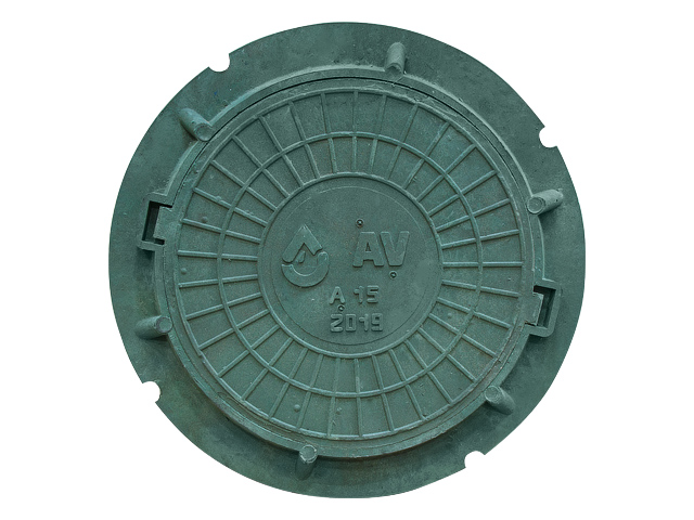 Купить Люк садовый А15 (15 кН) зеленый, AV Engineering (AV Engineering) (AVEA15A)