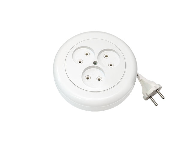 Купить Удлинитель на катушке 5м (3 роз., 1.5кВт, б/з, ПВС 2х0,75) Bylectrica (BYLECTRICA) (У6-2405м)