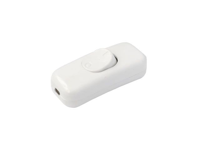 Купить Выключатель на шнур 6А 250В белый BYLECTRICA (ДВУХПОЛЮСНЫЙ) (BYLECTRICA) (ВШ216-002)