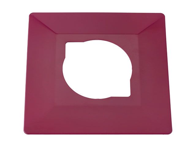 Купить Рамка 1-местная декоративная бордовая BYLECTRICA (BYLECTRICA) (ЮЛИГ.735212.410б)