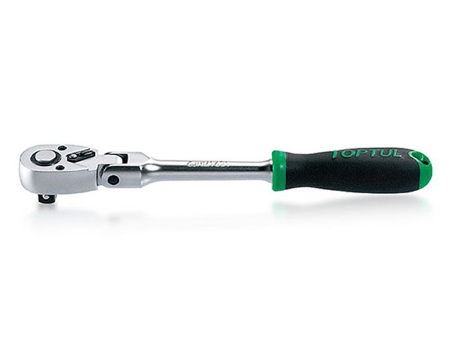 Купить Трещотка 3/8" 72зуб. 280мм TOPTUL (с шарниром) (TOPTUL) (CJHM1228)