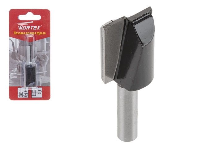 Купить Фреза пазовая прямая 22х25 мм WORTEX (WORTEX) (MCAA222518)