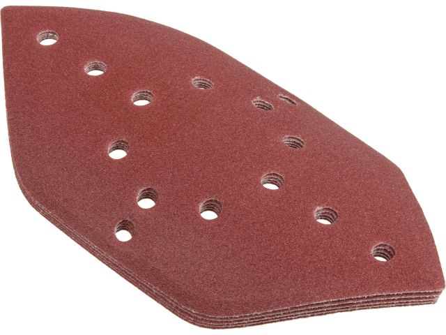 Купить Шлифлист 208х110мм дельта Р120 WORTEX для виброшлифмашины Wortex SS 1920 (5 шт в упаковке. 208х110 мм, дельта, P120) (WORTEX) (SP208120P19)