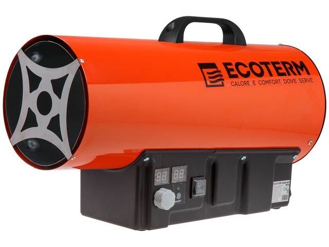 Купить Нагреватель воздуха газ. Ecoterm GHD-30T прям., 30 кВт, термостат, переносной (Мощность 30кВт; Производительность 650 м3/ч; Тип газа: Пропан; Термоста (ET1527-6)