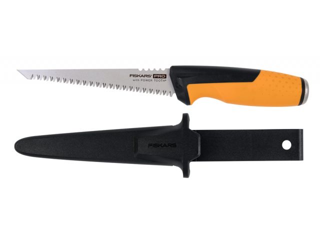 Купить Пила зубчатая с ножнами PowerTooth 8 зубьев на дюйм FISKARS (FISKARS) (1062935)