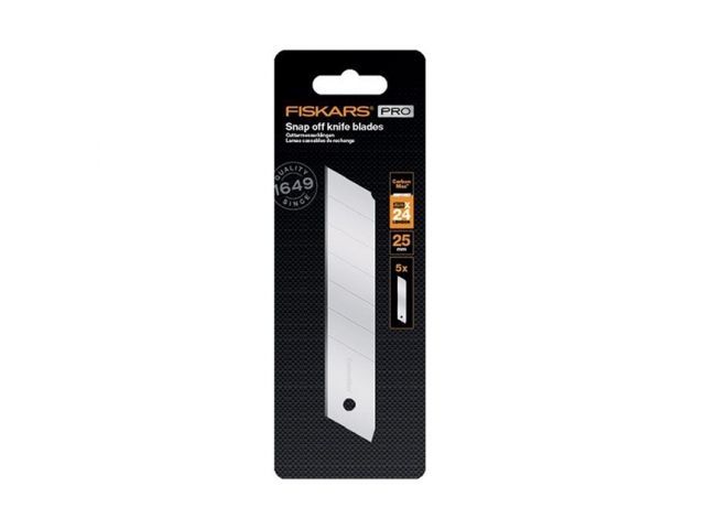 Купить Лезвия сменные для ножа 25мм 5шт. CarbonMax FISKARS (FISKARS) (1027233)