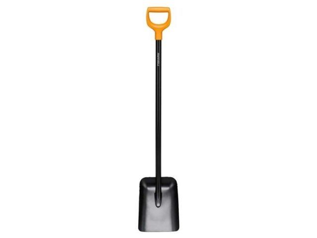 Купить Лопата совковая Solid FISKARS (длина:1267мм, ширина:230мм) (FISKARS) (1066718)