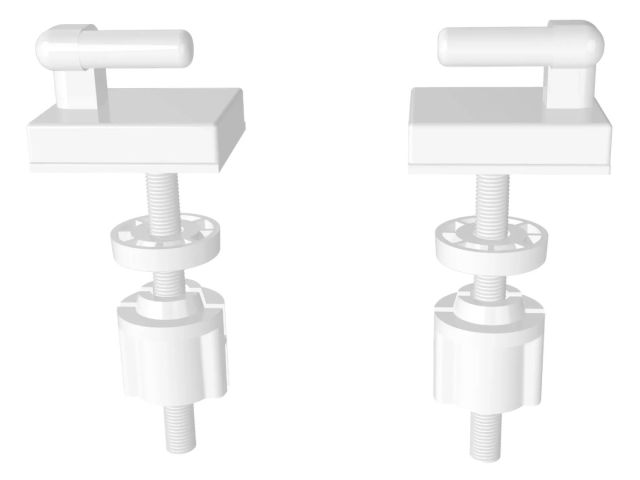 Купить Крепеж для сиденья унитаза Shell, AV Engineering (AV Engineering) (AVE129709)