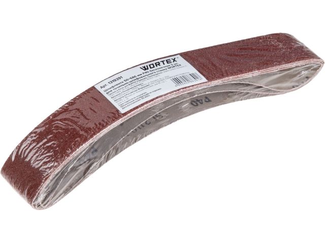 Купить Шлифлента 50х685 мм P40 бесконечная 3шт. для станка WORTEX (подходит к WORTEX BG 1535 L) (WORTEX) (1319391)