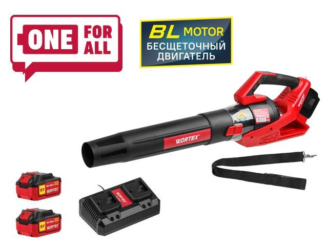 Купить Аккум. воздуходувка WORTEX BB 2536 D ALL1 МЕГА АКЦИЯ БЕСЩЁТ.ДВИГ., 18В+18В, 2акб, 4 Ач, макс.объём.7 (WORTEX) (1333405)