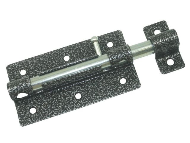 Купить Задвижка дверная 120 мм ЗД-09, черная STARFIX (STARFIX) (SMP-63064-1)