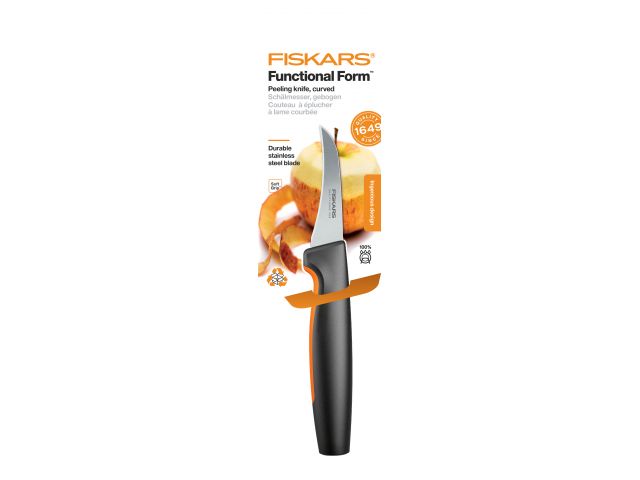 Купить Нож для корнеплодов 7 см с изогнутым лезвием Functional Form Fiskars (FISKARS) (1057545)