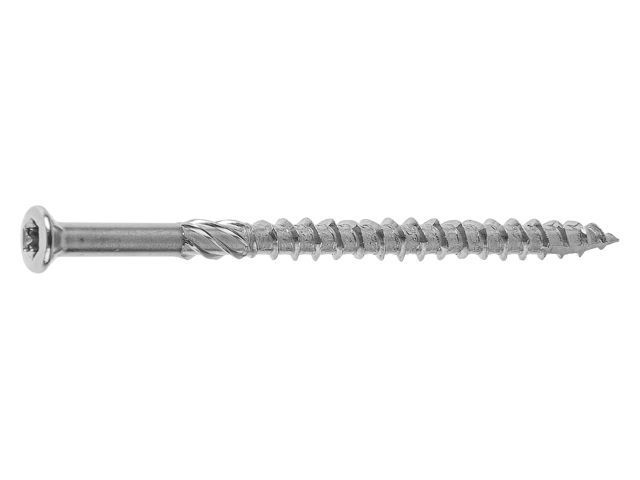 Купить Саморез для террасной доски 5.0х80 мм, нерж. сталь (Aisi 410), TORX25 (50 шт в пласт. конт.) STARFIX (STARFIX) (SMP1-61317-50)