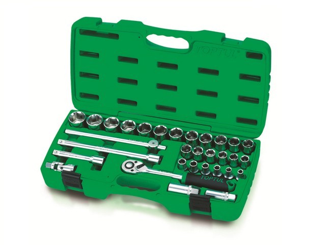 Купить Набор головок 1/2" 8-32мм 31предм. 6гр. TOPTUL (TOPTUL) (GAAI3104)