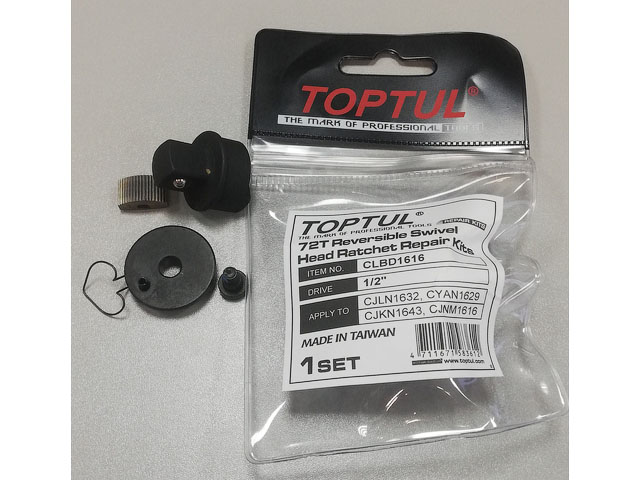 Купить Ремкомплект для трещоток CJLN1632, CYAN1629, CJKN1643, CJNM1616 TOPTUL (TOPTUL) (CLBD1616)
