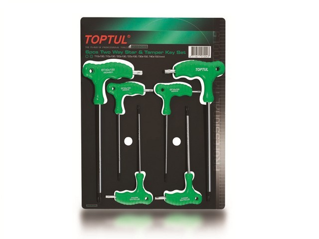 Купить Набор ключей L-Type Torx T10-Т40 6шт TOPTUL (TOPTUL) (GAAS0602)
