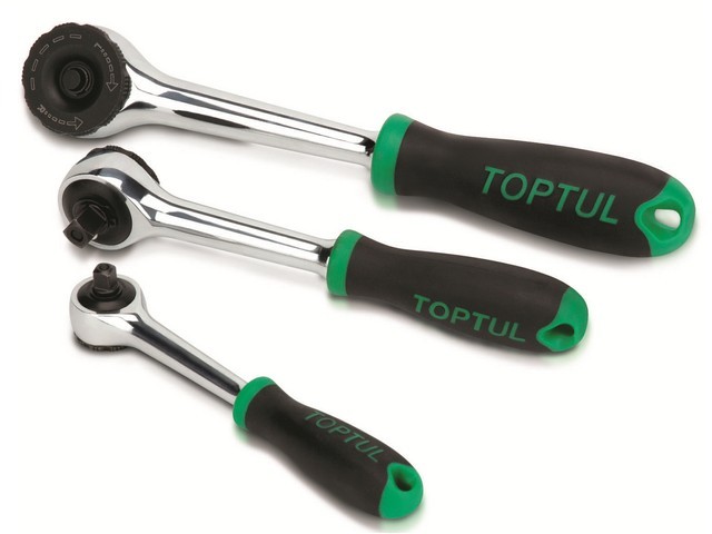 Купить Трещотка 1/2" безредукторная 265мм TOPTUL (TOPTUL) (CJBT1627)