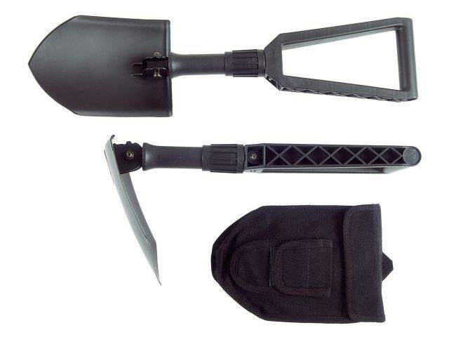Купить Лопата складная FISKARS (131320) (длина:249-590мм, ширина:153мм) (FISKARS) (1000621)