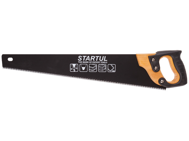 Купить Ножовка по дер. 500мм STARTUL PROFI (ST4027-50) (7 TPI, каленый зуб, 3D заточка) (STARTUL)