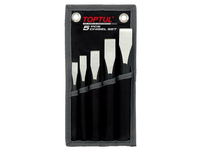 Купить Набор зубил 10-22мм 5шт на полотне TOPTUL (TOPTUL) (GPAQ0505)