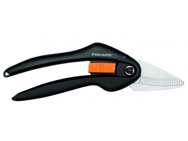 Купить Ножницы универсальные SP28 Single Step FISKARS (лезвие - углеродистая сталь. для резки различный материалов. не для резки растений.) (FISKARS) (1000571)