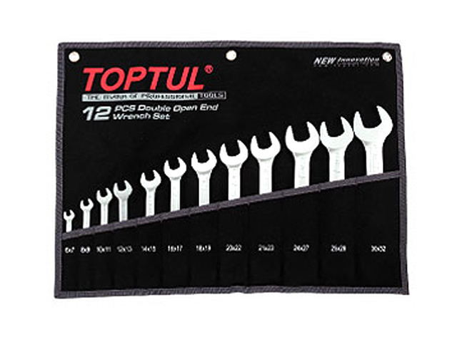 Купить Набор ключей рожк. 6-22мм 8шт (черное полотно) TOPTUL (TOPTUL) (GPAJ0802)