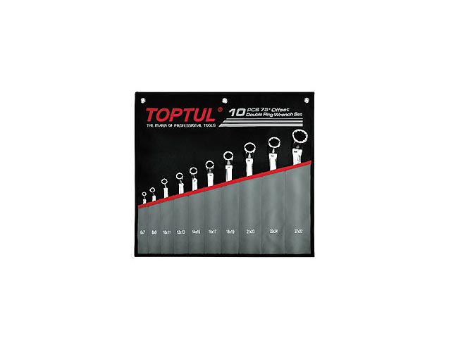 Купить Набор ключей накидн. 6-27мм, 75° 10 шт. TOPTUL (TOPTUL) (GPCI1001)