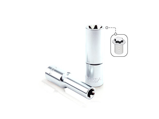 Купить Головка 1/2" E10 6гр. глубокая TOPTUL (TOPTUL) (BAEH1610)