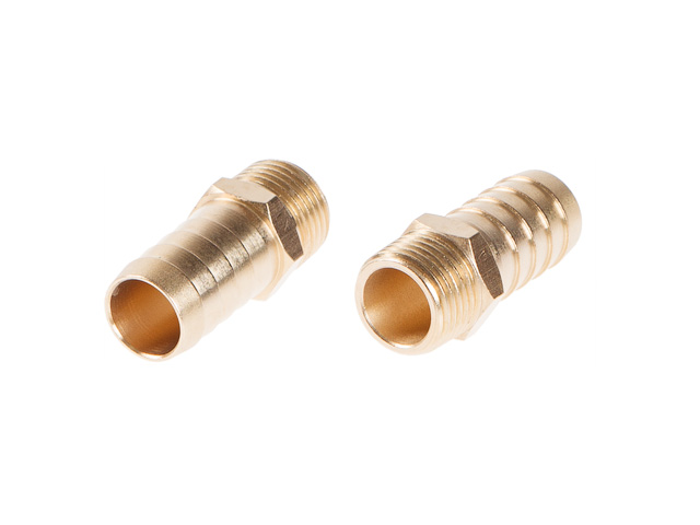 Купить Соединение нар. резьба 1/2" х елочка 19 мм (латунь) ECO (ECO) (AB-MT12/E19)