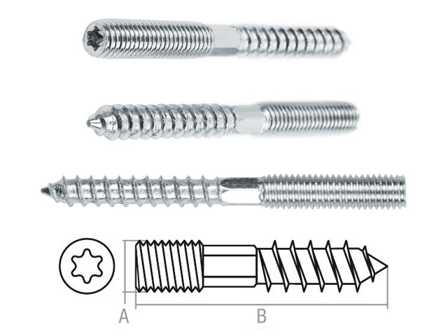 Купить Шуруп-шпилька М10х160 мм STARFIX (STARFIX) (SM-18014-1)