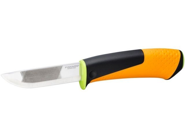 Купить Нож для тяжелых работ с точилкой FISKARS (FISKARS) (1023619)