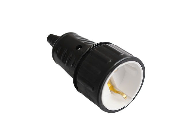 Купить Розетка 1-ая переносная (с/з, 16А, 250В) черная, Bylectrica (BYLECTRICA) (Р16-360)
