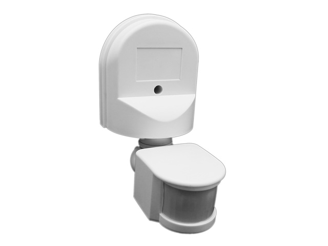 Купить Датчик движения PMS-IR 008 1200Вт 180° 12м IP44 WH Jazzway (JAZZWAY) (5012899)
