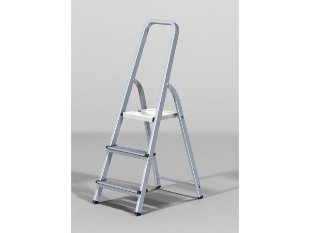 Купить Лестница-стремянка алюм. 59 см 3 ступ. 2,6кг PRO STARTUL (ST9940-03) (Размеры профиля: Передний каркас 40х20х1, Задний каркас 30х20х1) (PRO STARTUL)