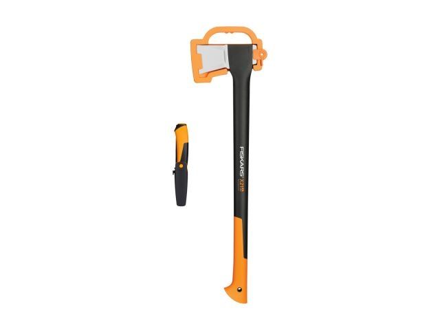 Купить Топор-колун X21 FISKARS + нож универсальный (комплект) (FISKARS) (1025436)